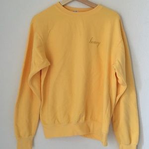 Brandy Melville Honey Crew Neck